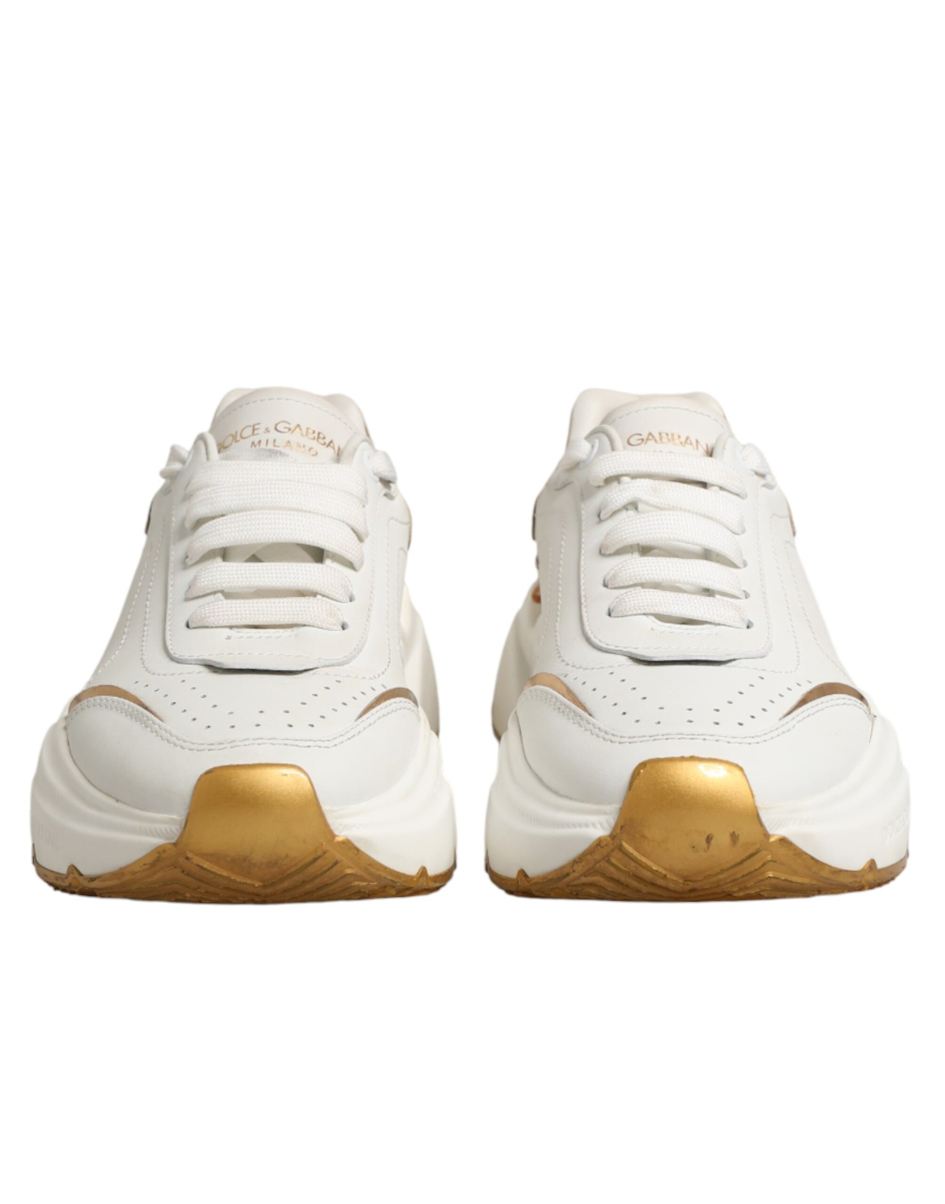 Dolce & Gabbana White Chunky Sneakers for Women detail view