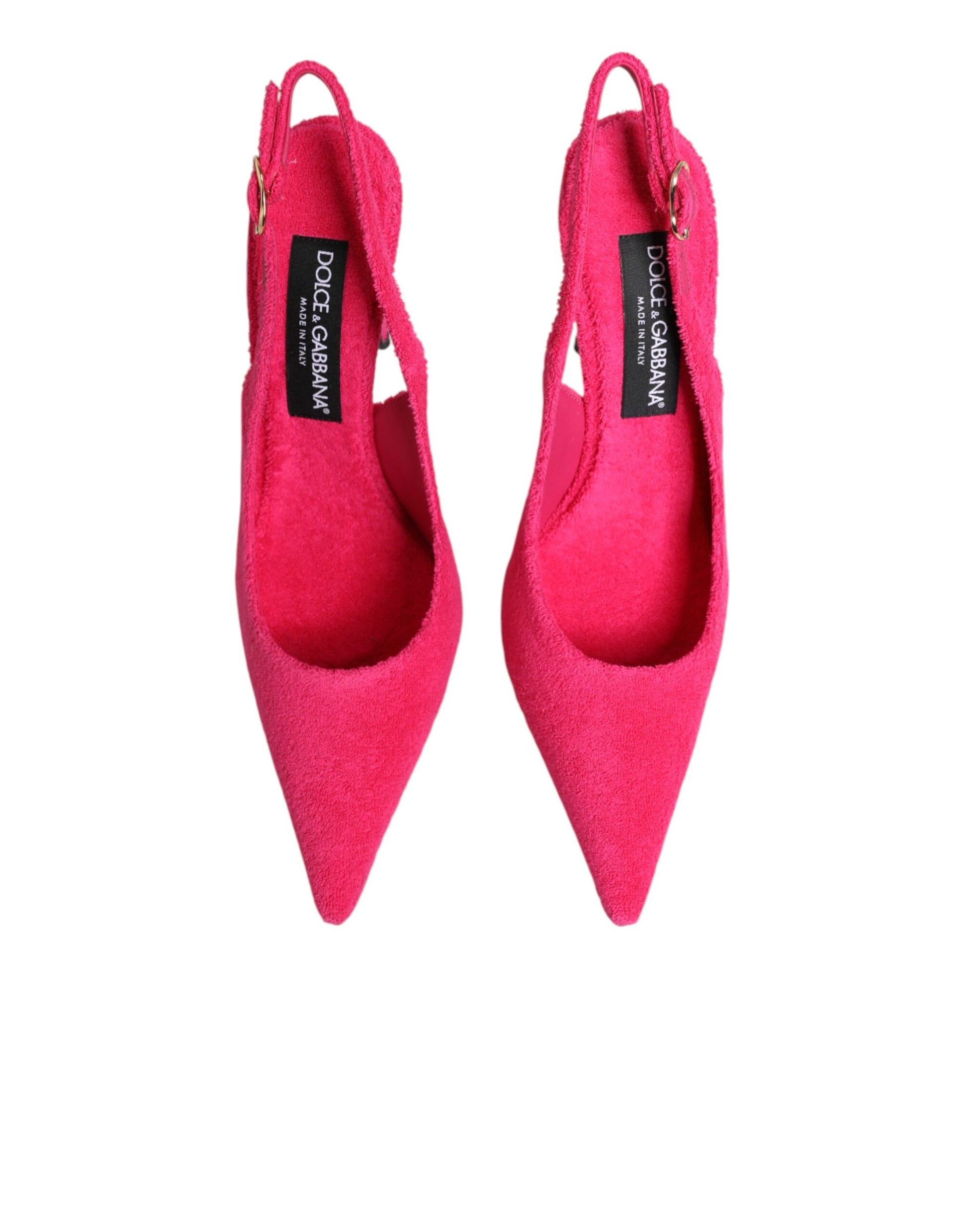 Dolce & Gabbana Pink High Heel for Women side view