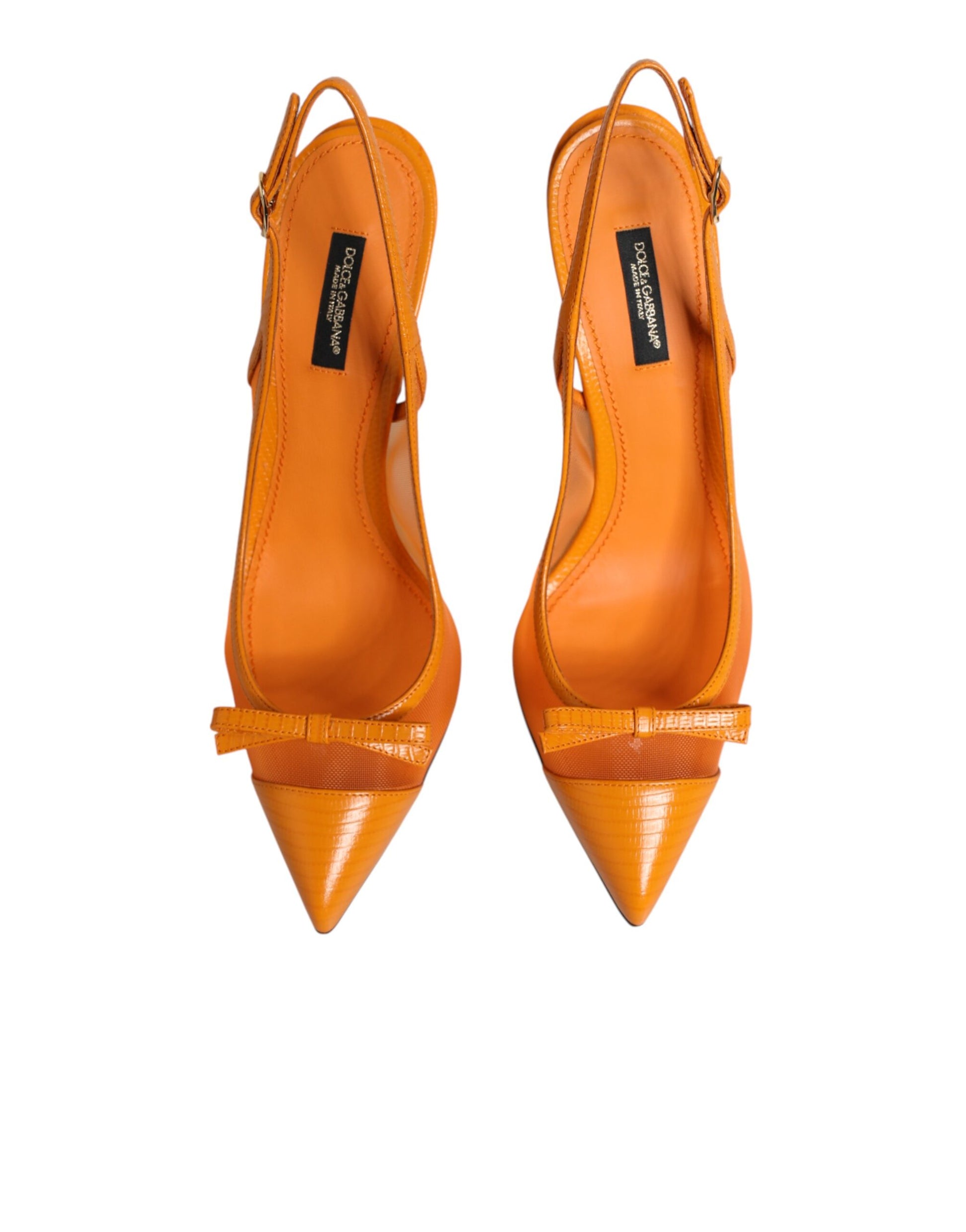 Dolce & Gabbana Orange High Heel for Women side view