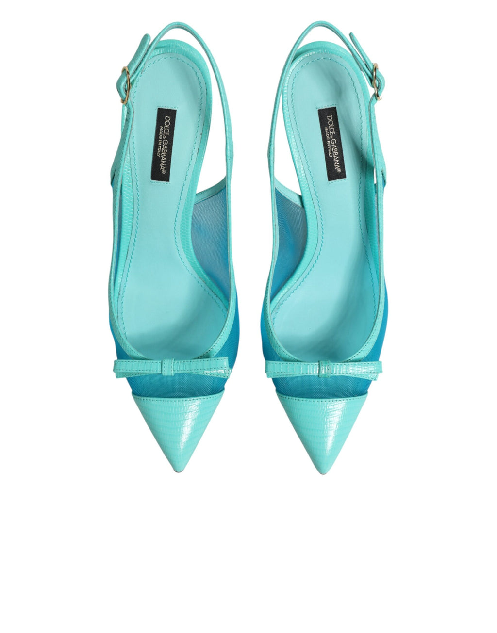 Dolce & Gabbana Blue High Heel for Women side view