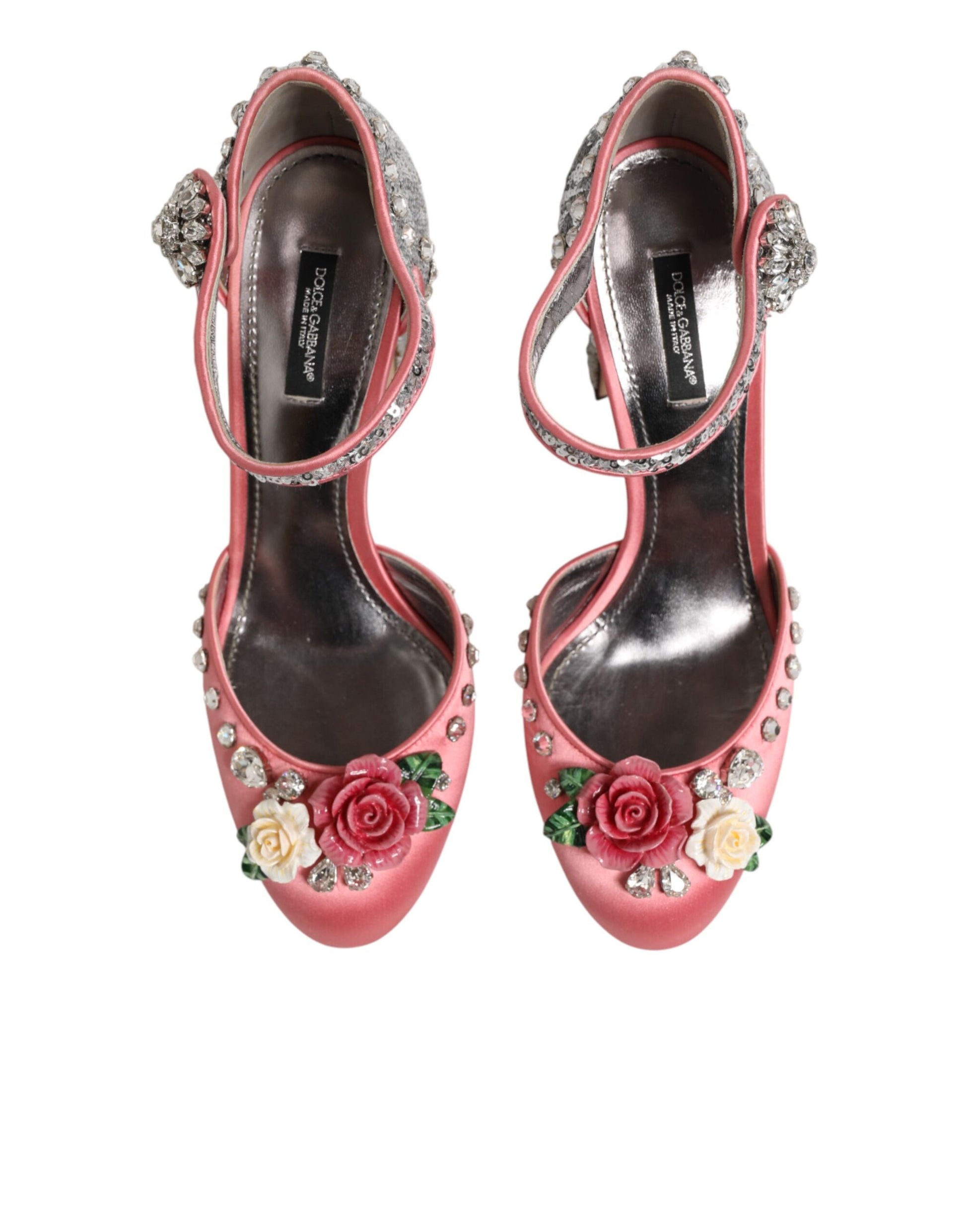 Dolce & Gabbana Pink High Heel for Women side view