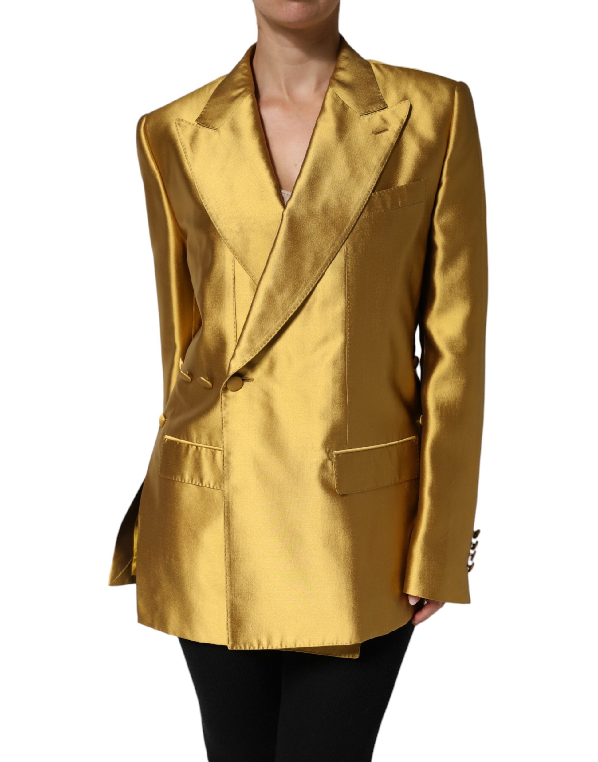 Dolce & Gabbana Gold Blazer for Women