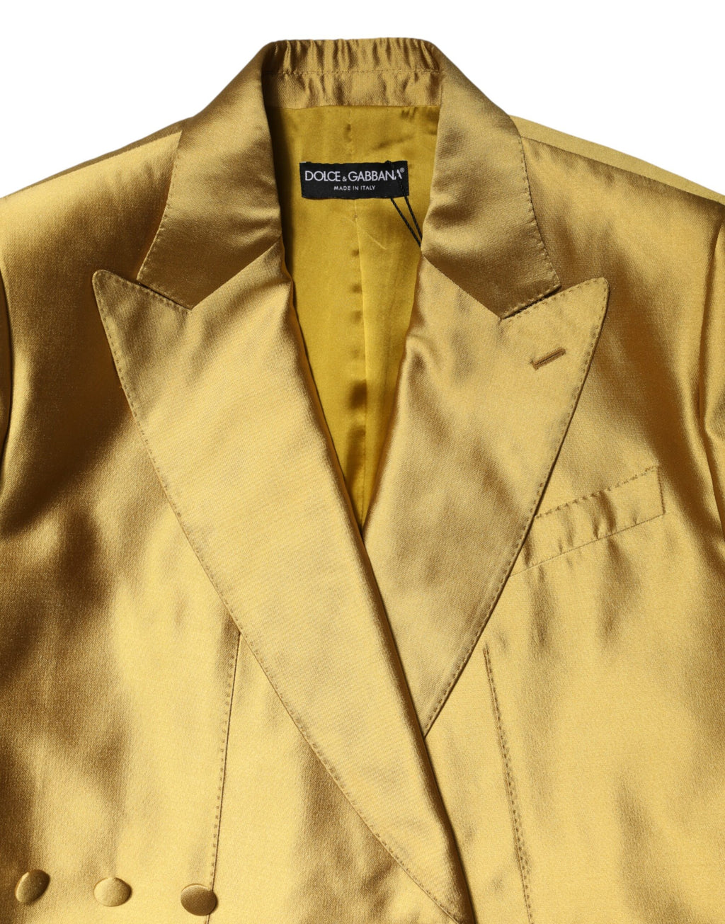 Dolce & Gabbana Gold Blazer for Women additional view