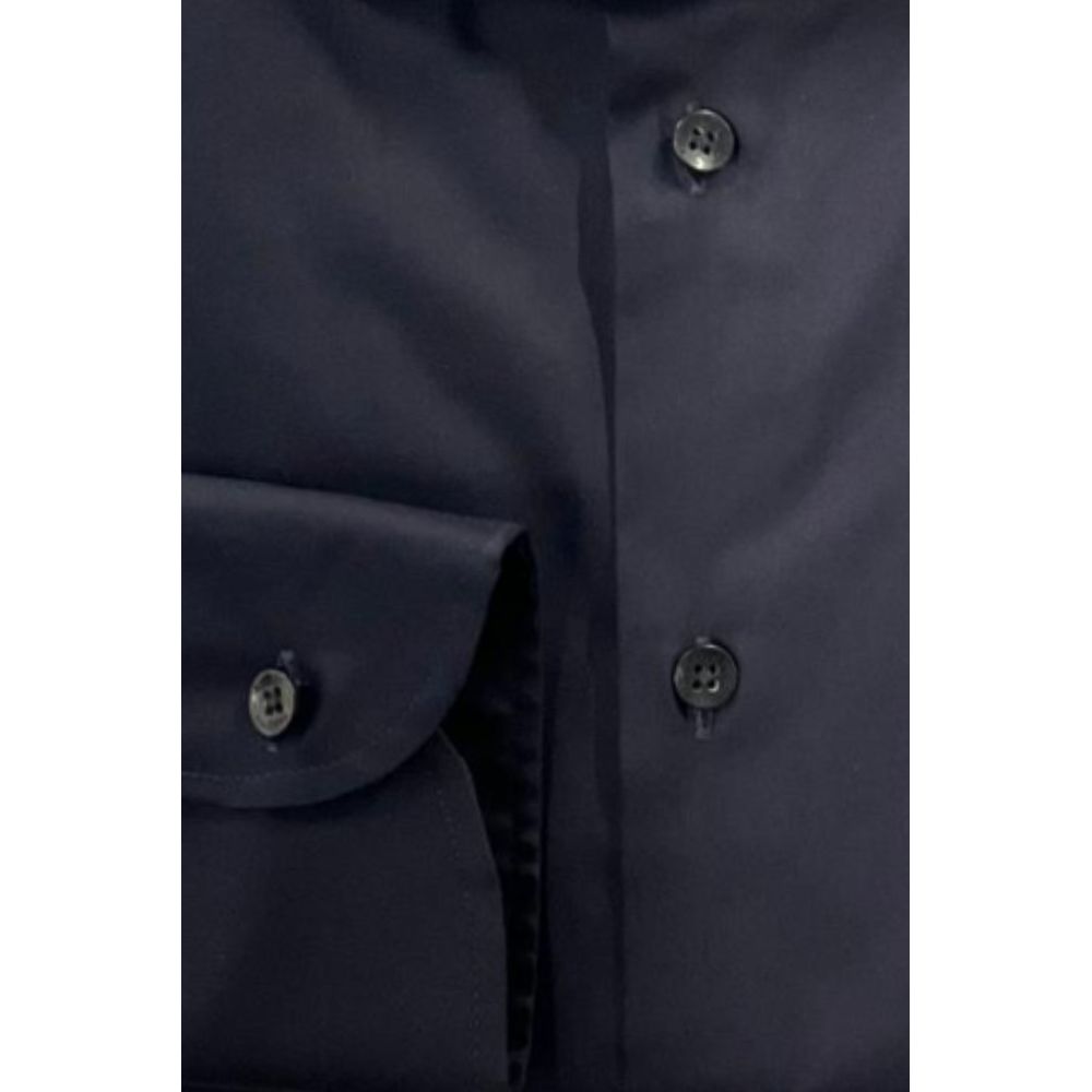 Baldinini Trend Black Dress Shirt for Men side view