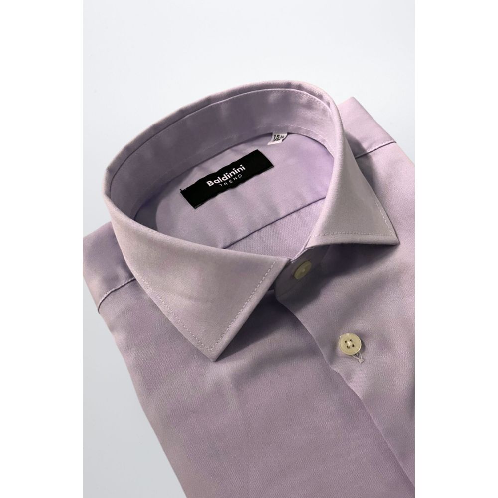 Baldinini Trend Purple Dress Shirt for Men alternate view