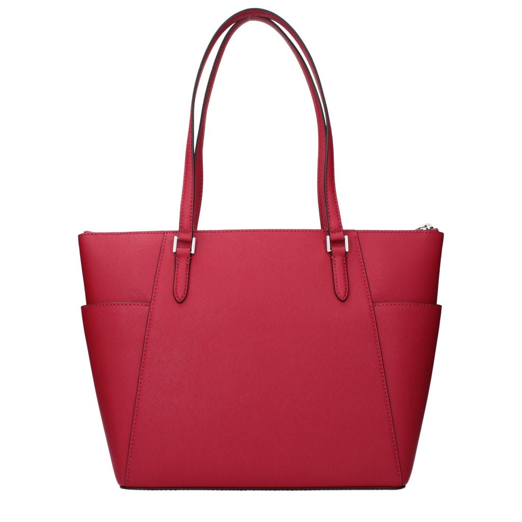 Sac bandoulière en cuir rouge Michael Kors