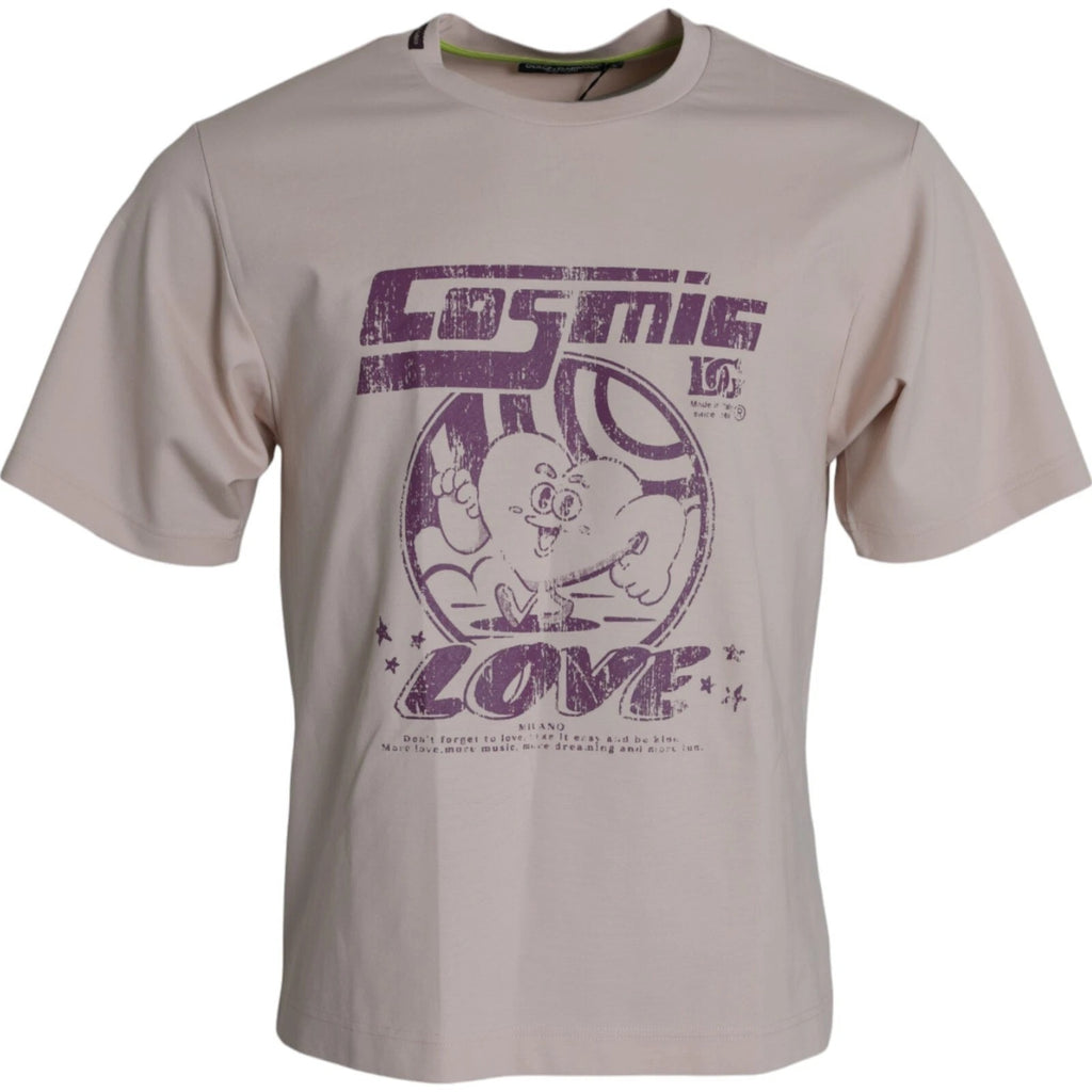 Dolce & Gabbana Beige T-Shirt for Men