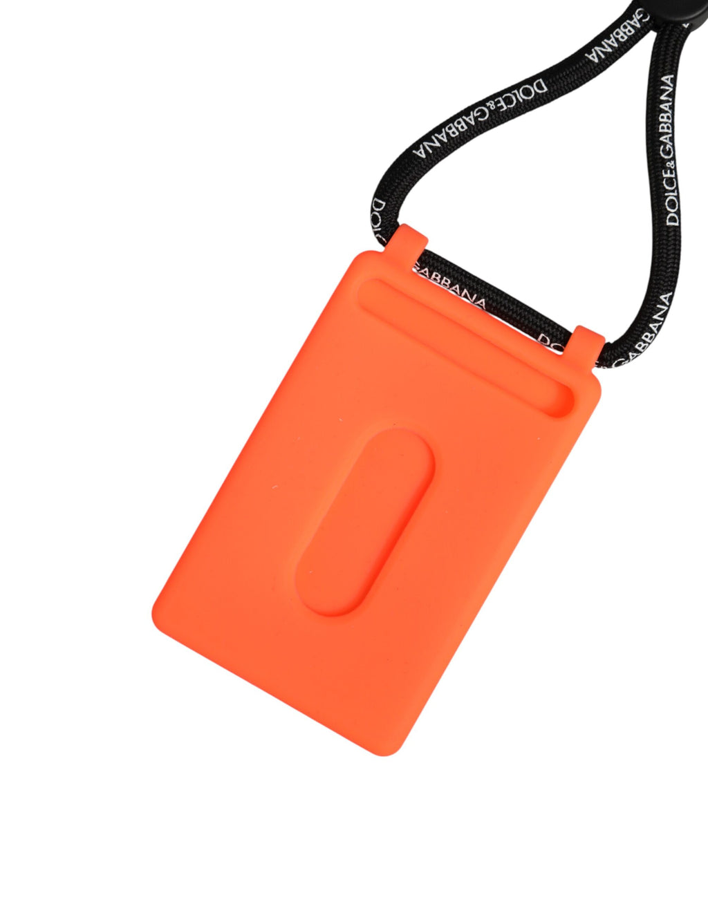 Dolce & Gabbana Orange Keychains Unisex side view