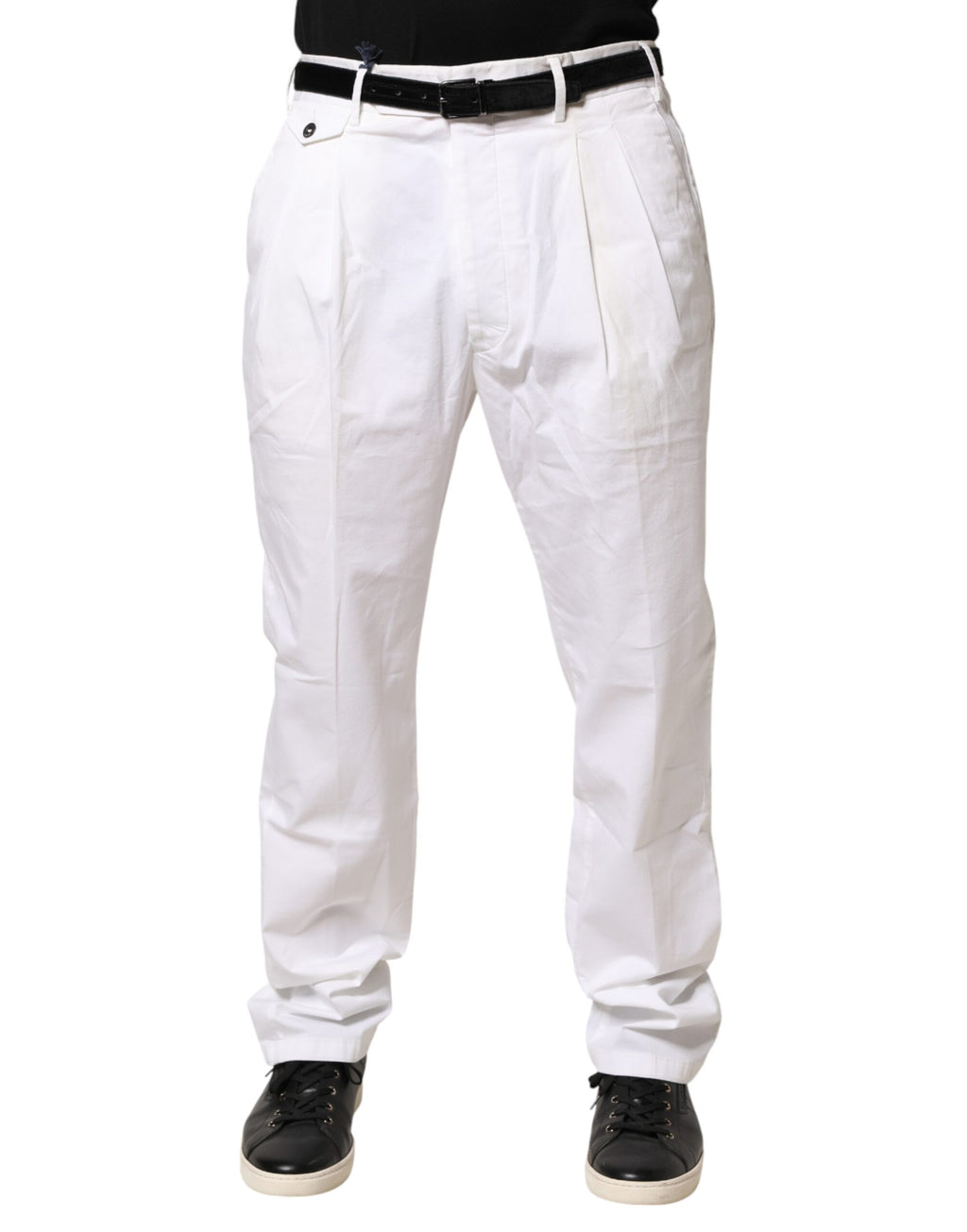 Lardini White Casual Pants for Men alternate view
