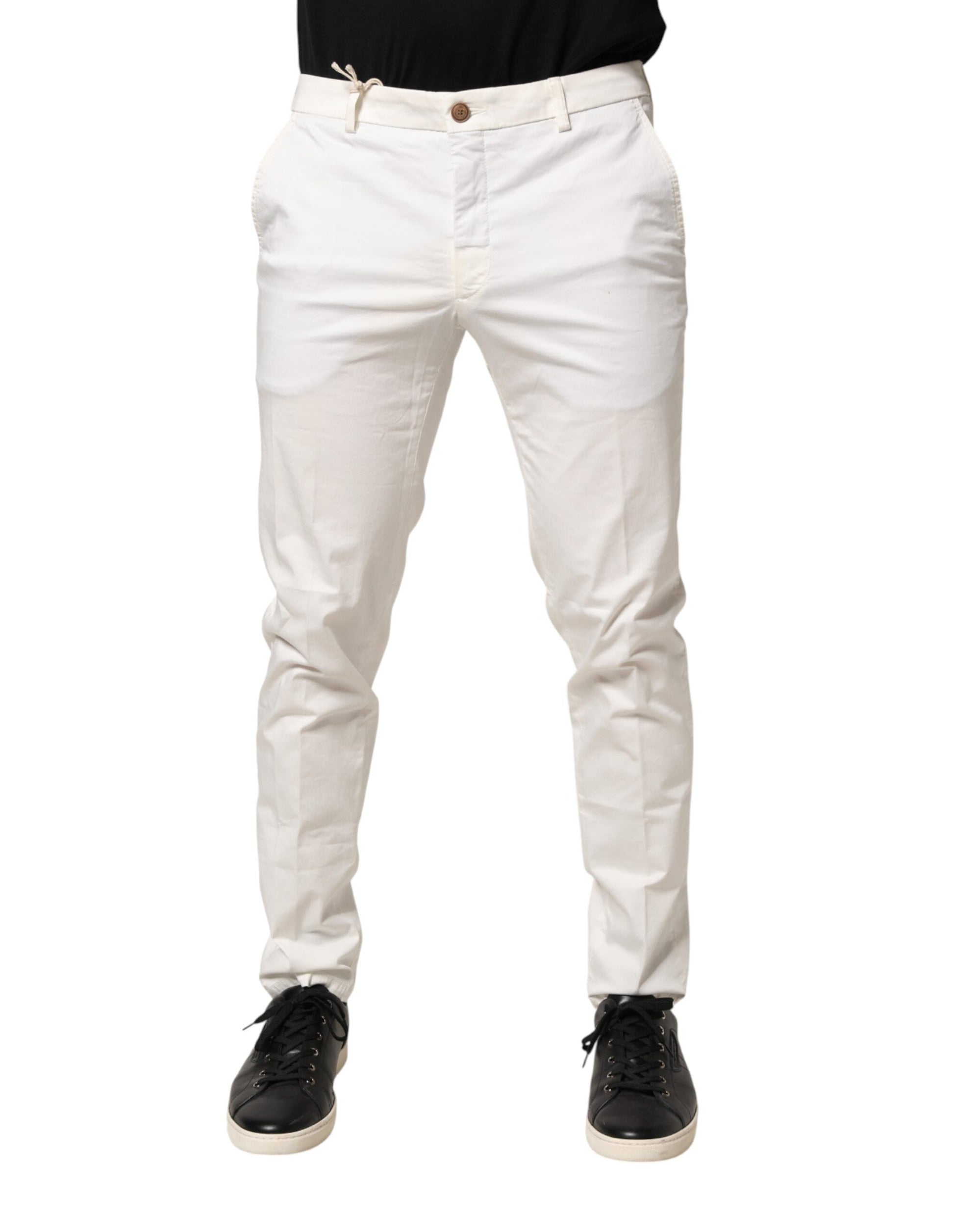 Domenico Tagliente White Dress Pants for Men