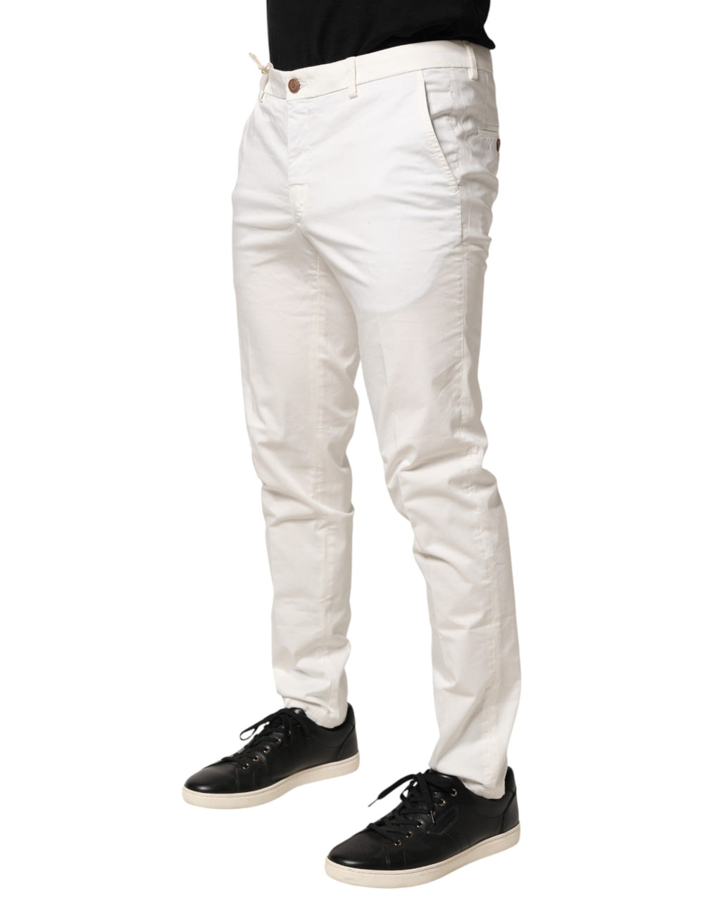 Domenico Tagliente White Dress Pants for Men detail view