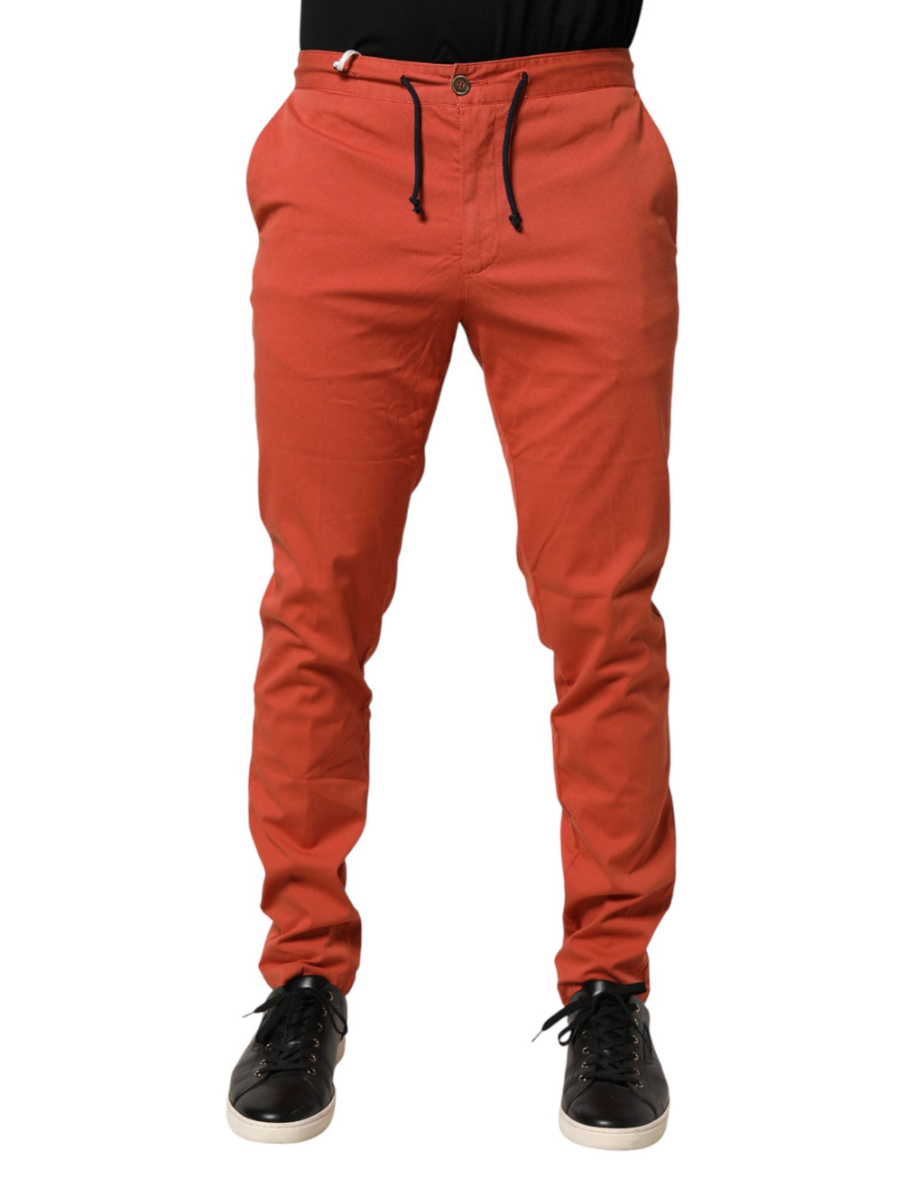 Domenico Tagliente Pantalon Chino Skinny Homme Orange