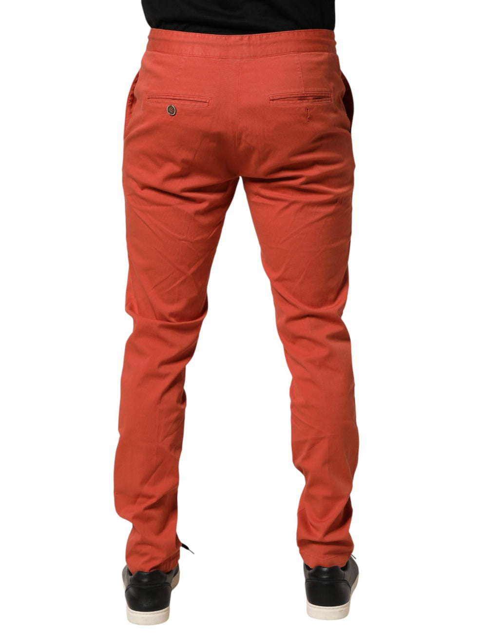 Domenico Tagliente Pantalon Chino Skinny Homme Orange