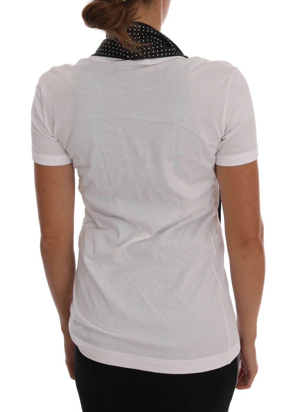 Dolce & Gabbana White T-Shirt for Women side view