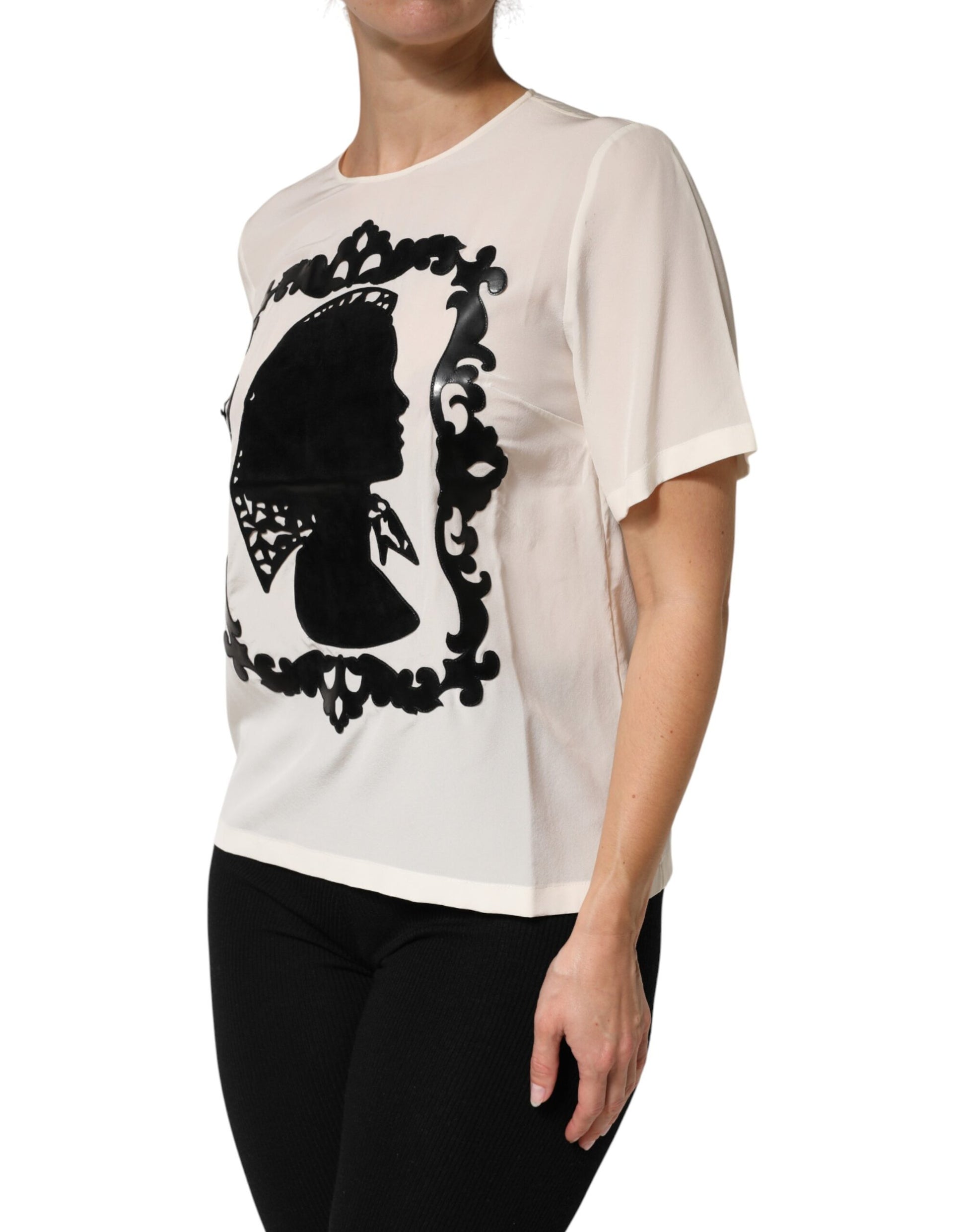 Dolce & Gabbana White Blouse for Women detail view