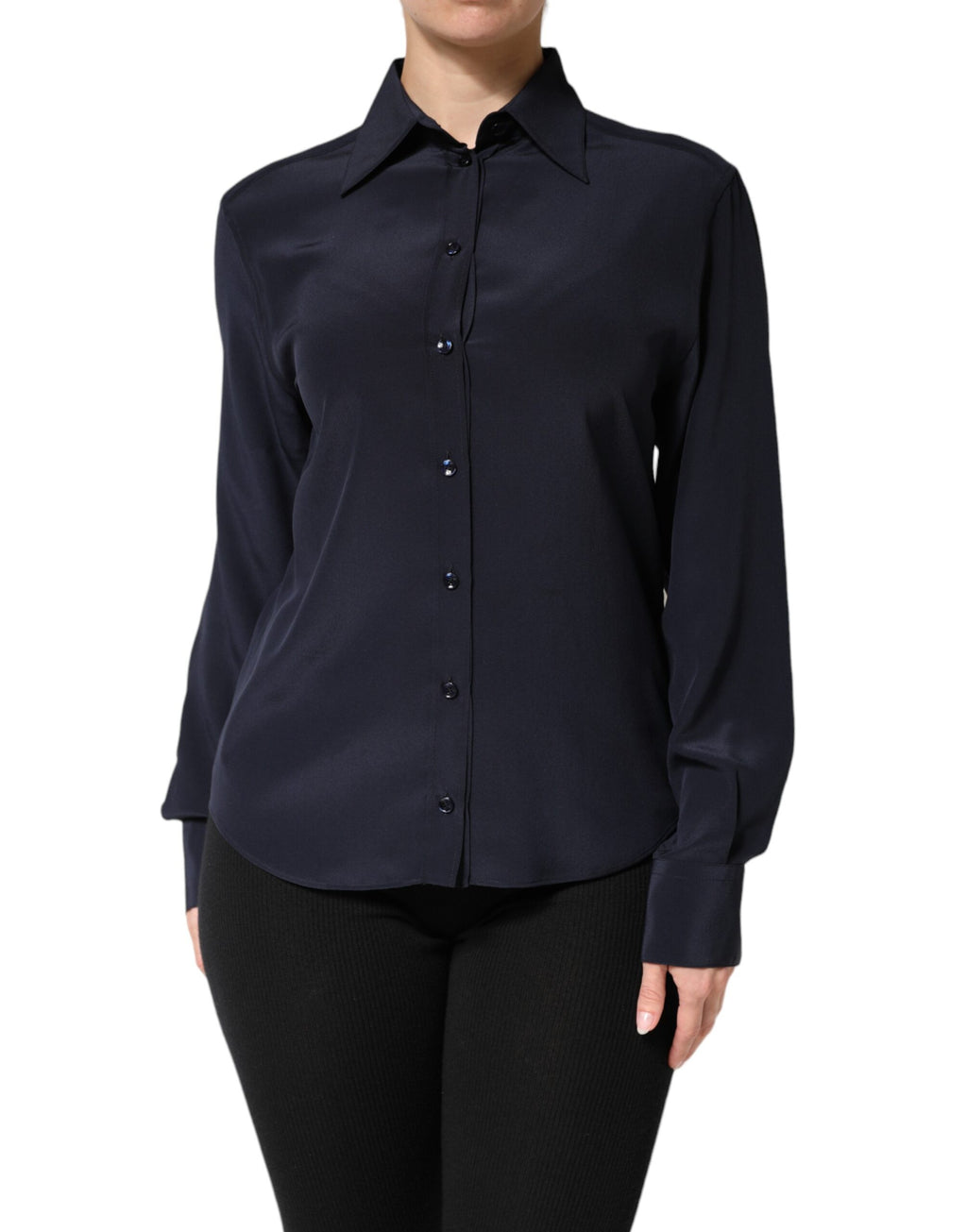 Dolce & Gabbana Blue Dress Shirt for Women