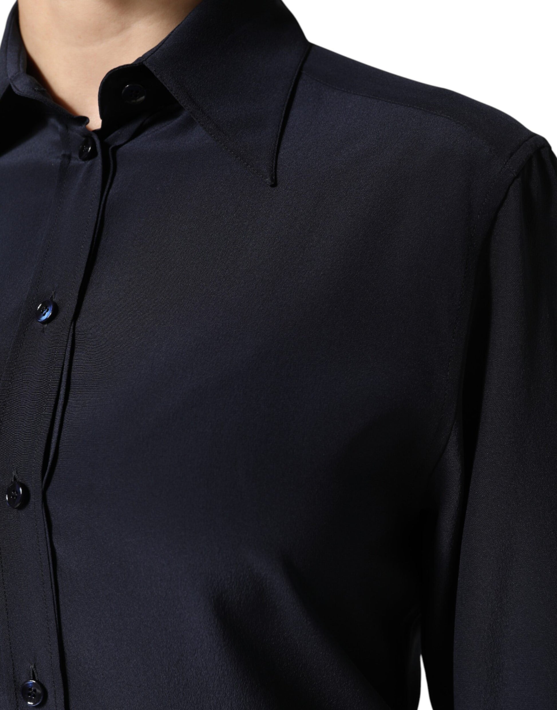 Dolce & Gabbana Blue Dress Shirt for Women additional view