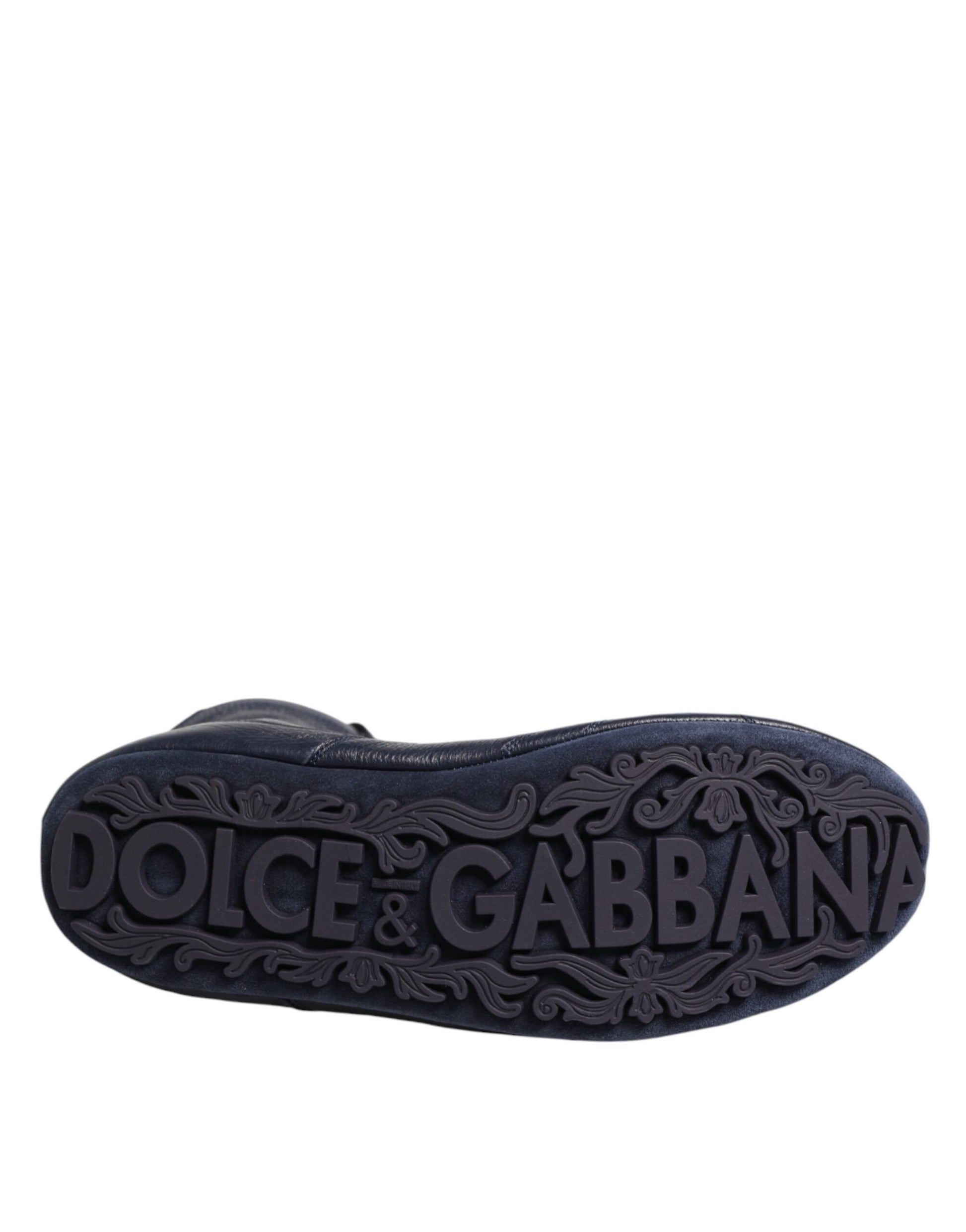 Dolce & Gabbana Blue Lace Up Boots for Men additional view
