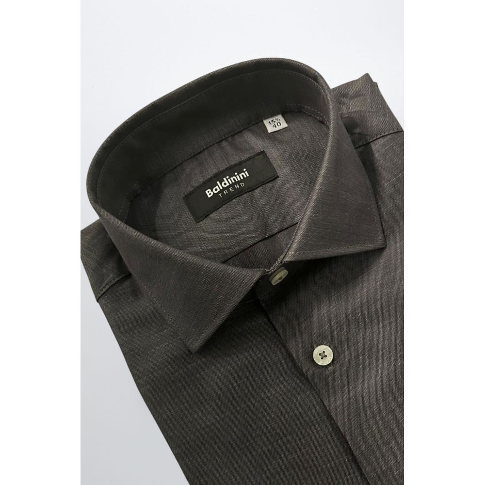 Baldinini Trend Grey Dress Shirt for Men alternate view