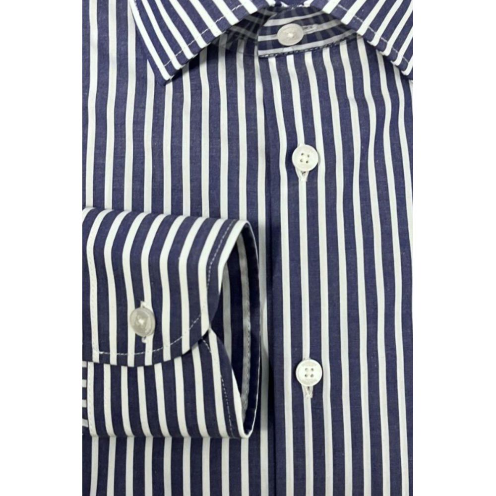 Baldinini Trend Blue Shirt for Men side view