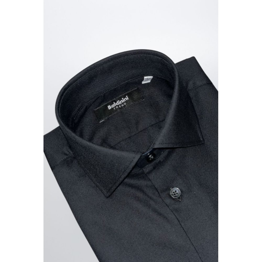 Baldinini Trend Black Dress Shirt for Men alternate view