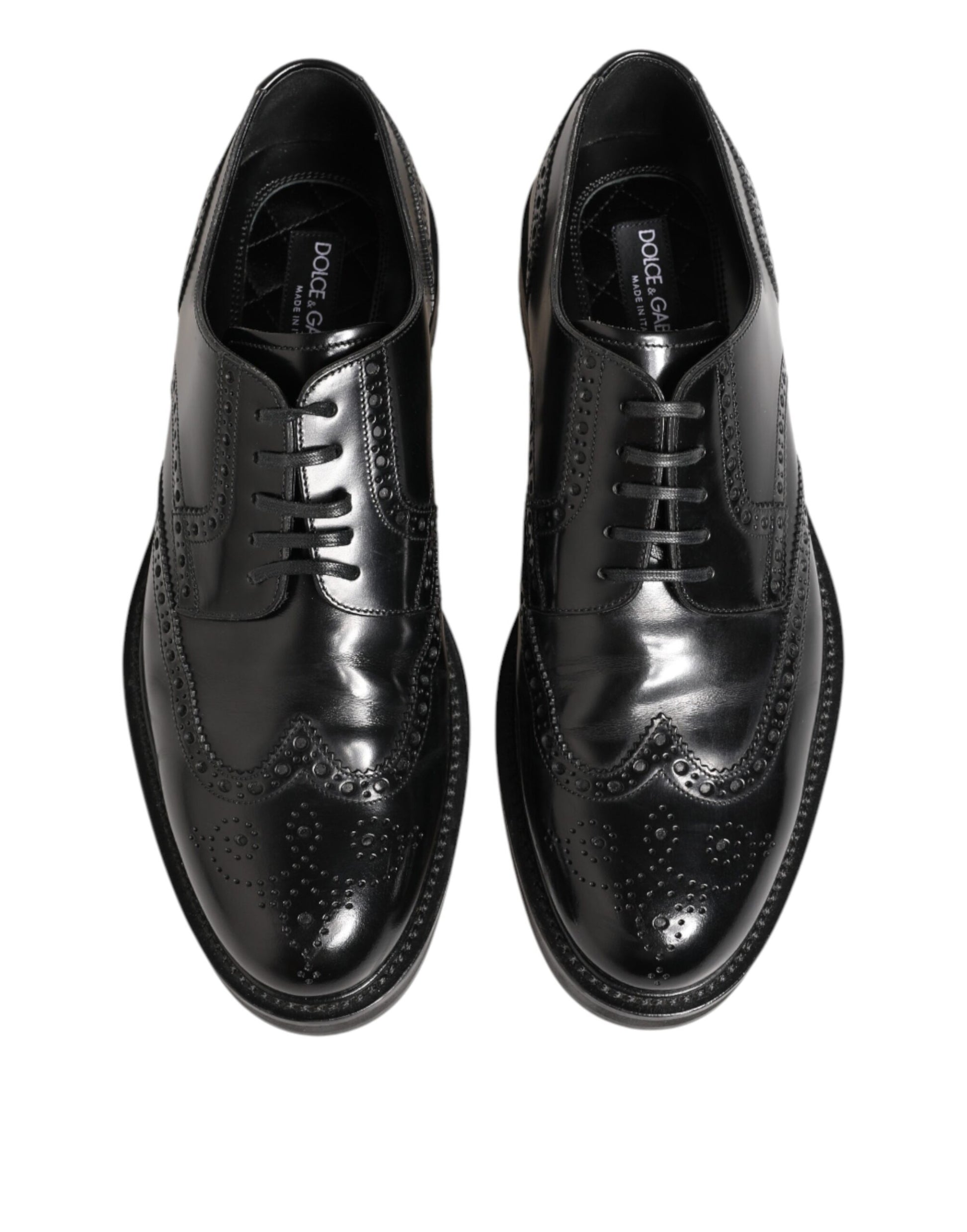 Dolce & Gabbana Black Oxfords And Derbies for Men side view