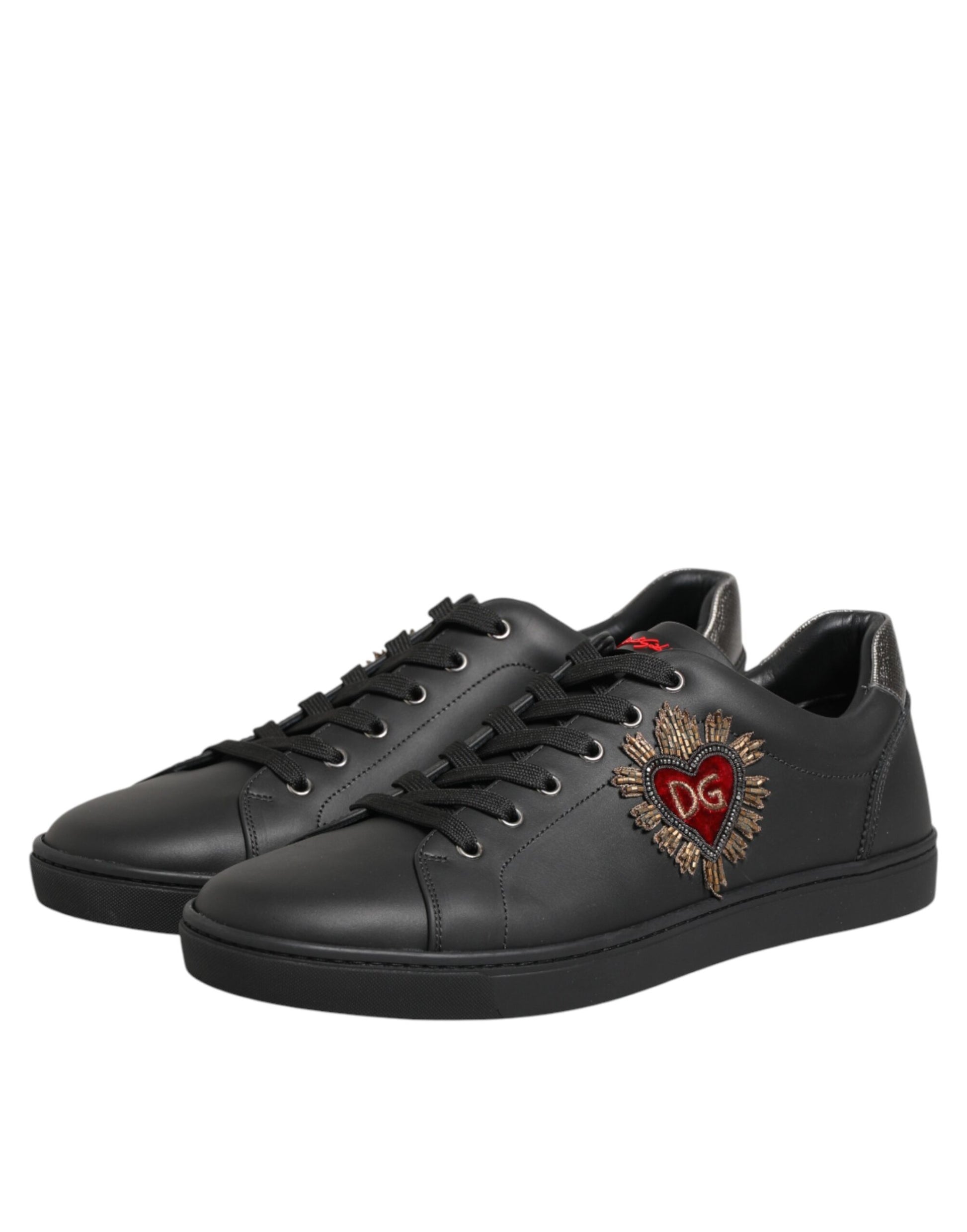 Dolce & Gabbana Black Low Top Sneakers for Men additional view