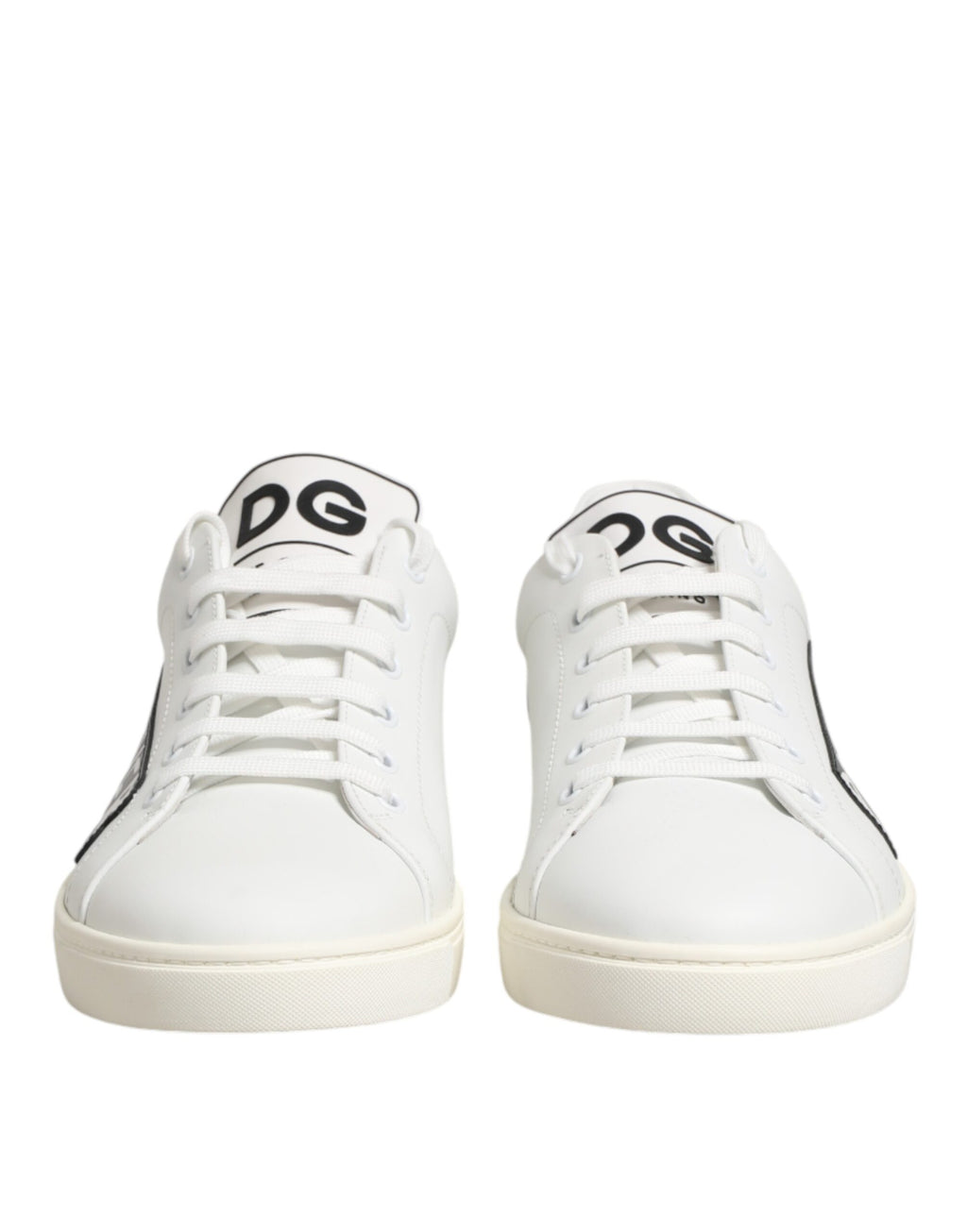 Dolce & Gabbana White Low Top Sneakers for Men detail view