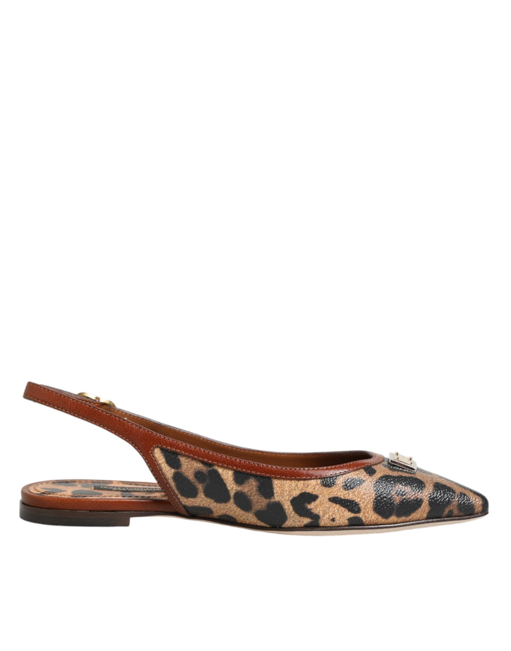 Dolce & Gabbana Brown Ballet Flats for Women alternate view
