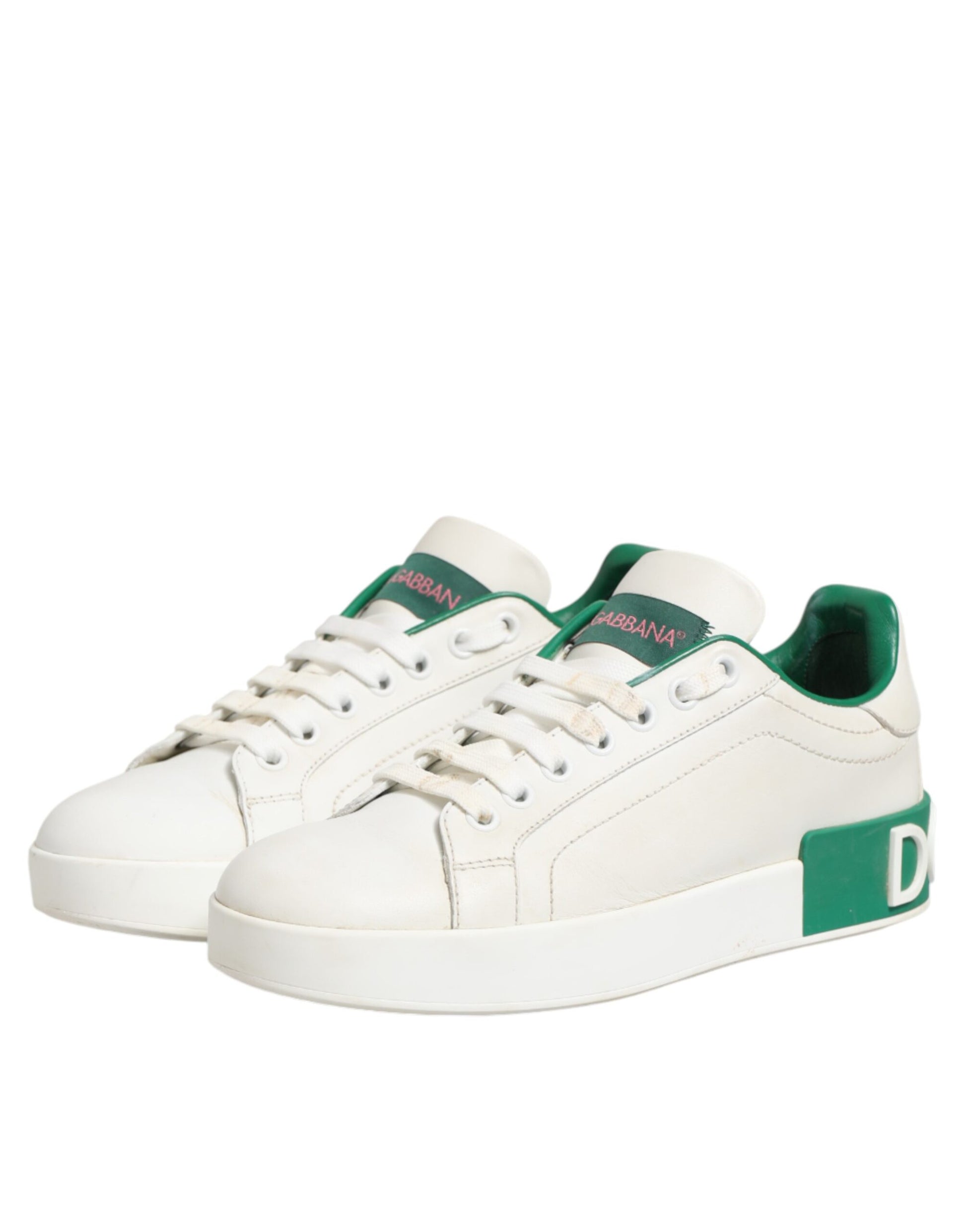 Dolce & Gabbana White Low Top Sneakers for Women additional view