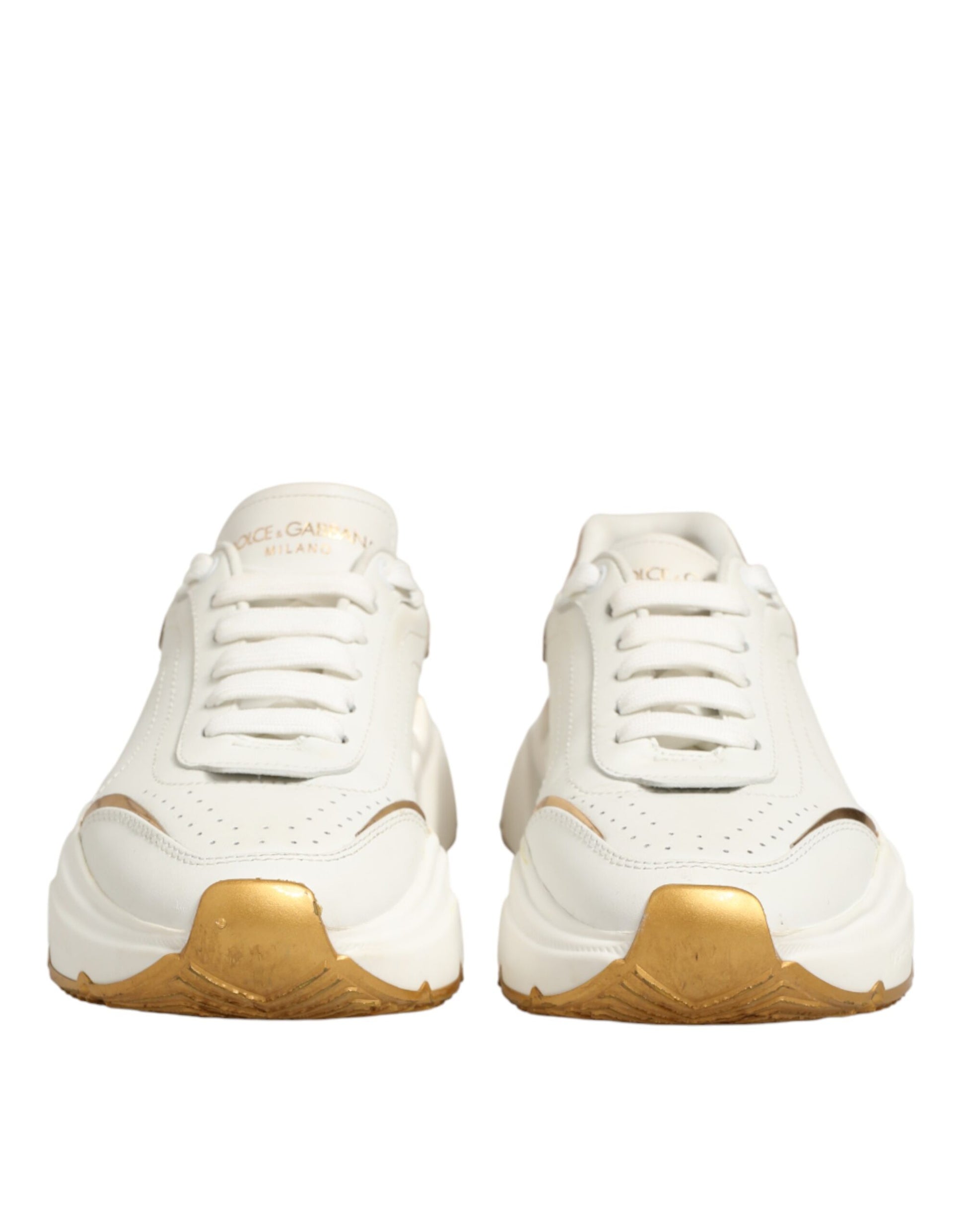 Dolce & Gabbana White Chunky Sneakers for Women detail view