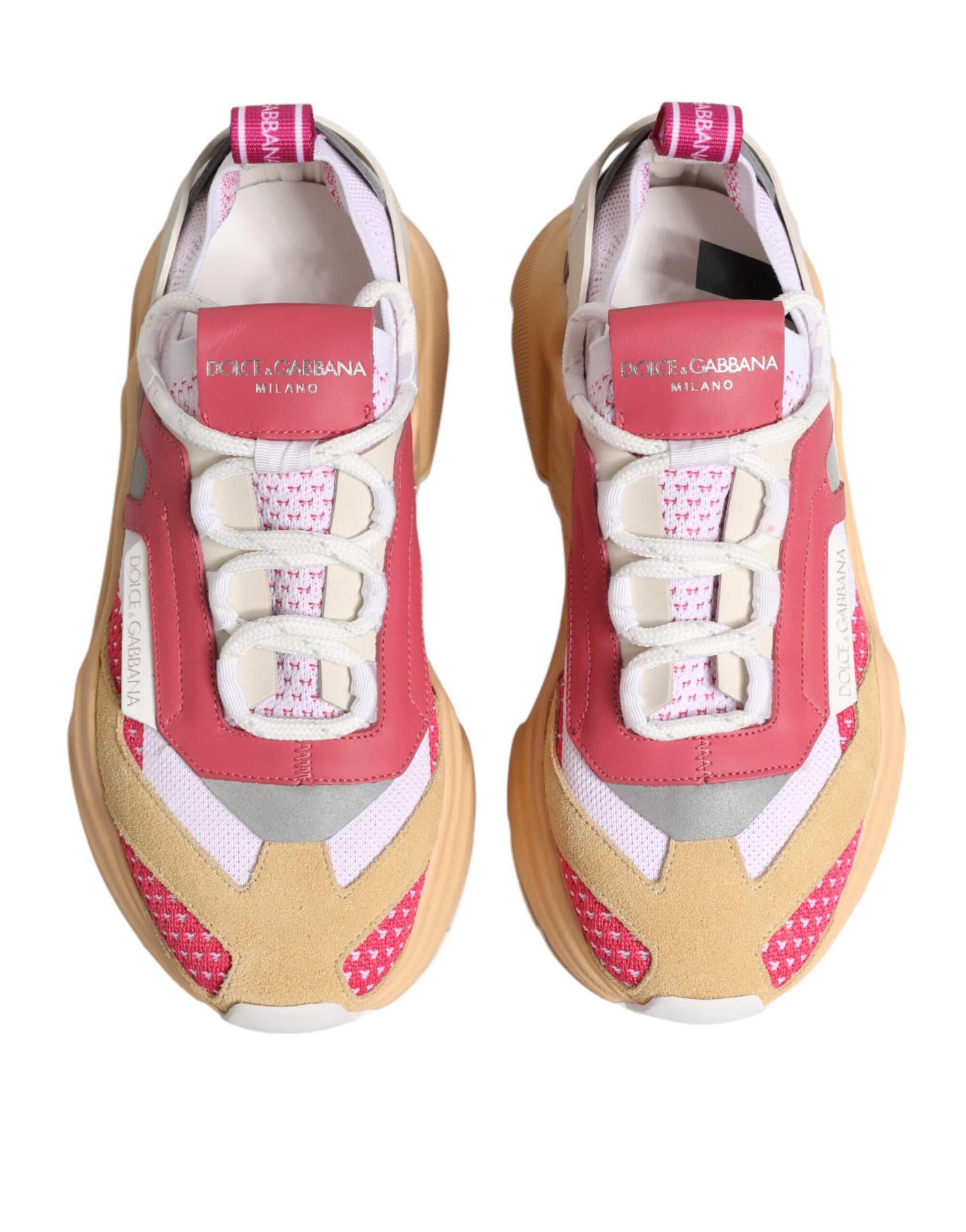 Dolce & Gabbana Multicolor Chunky Sneakers for Women side view