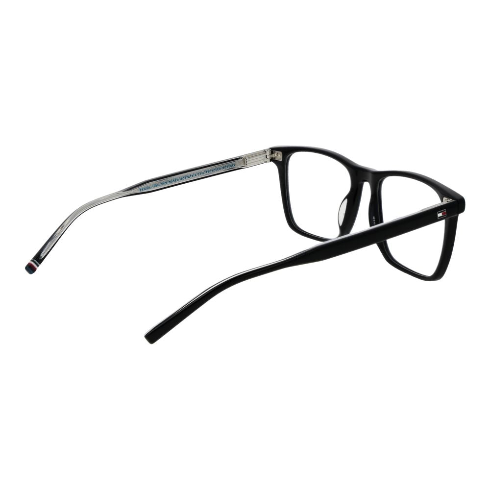 Tommy Hilfiger Black Glasses Frames for Men detail view