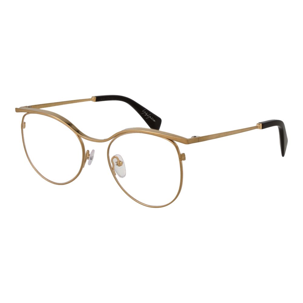 Yohji Yamamoto Gold Glasses Frames for Women