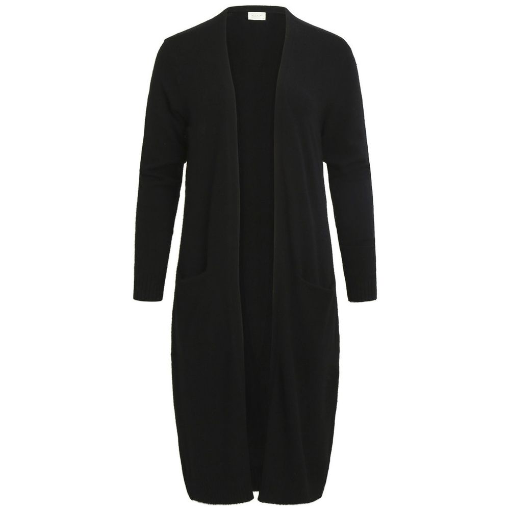 Vila Clothes Black Cardigan for Women