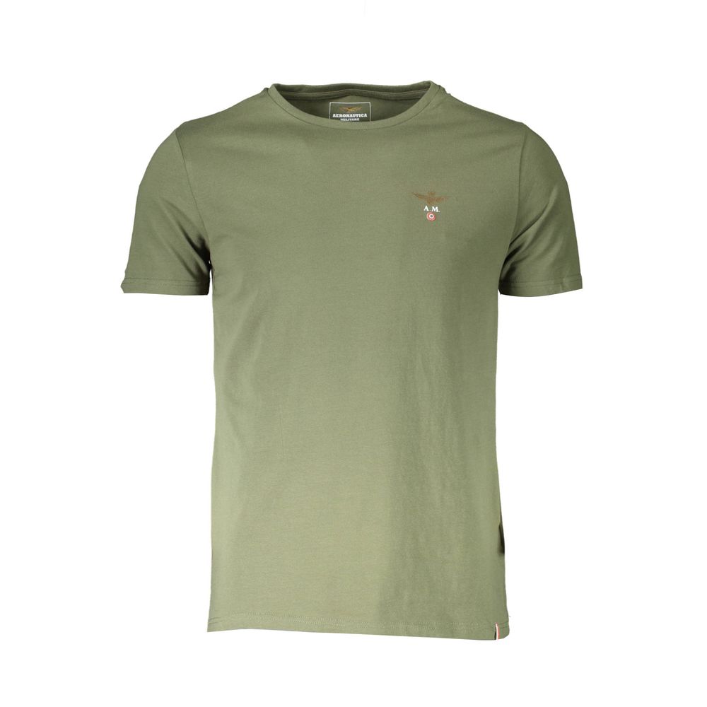 Caleçon Homme en Coton Vert Aeronautica Militare