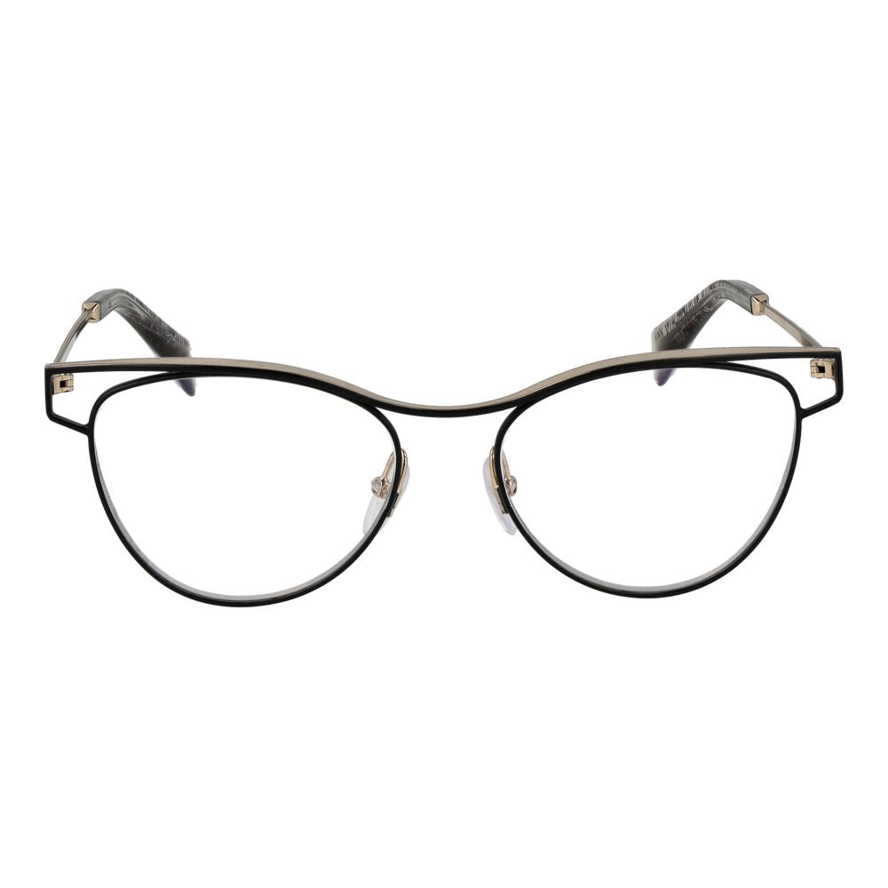 Lunettes (monture) en métal noir Yohji Yamamoto