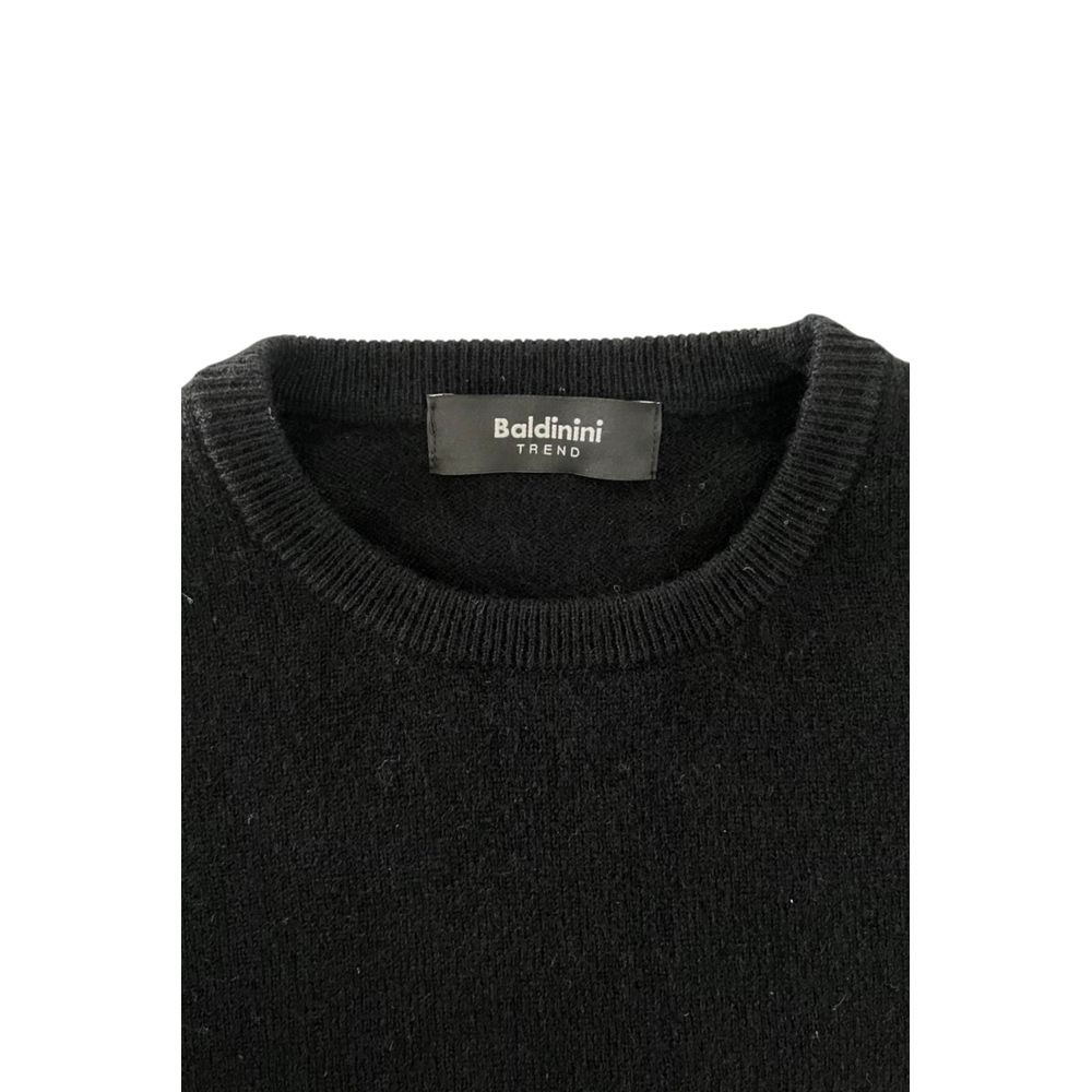 Baldinini Trend Black Cashmere for Men side view