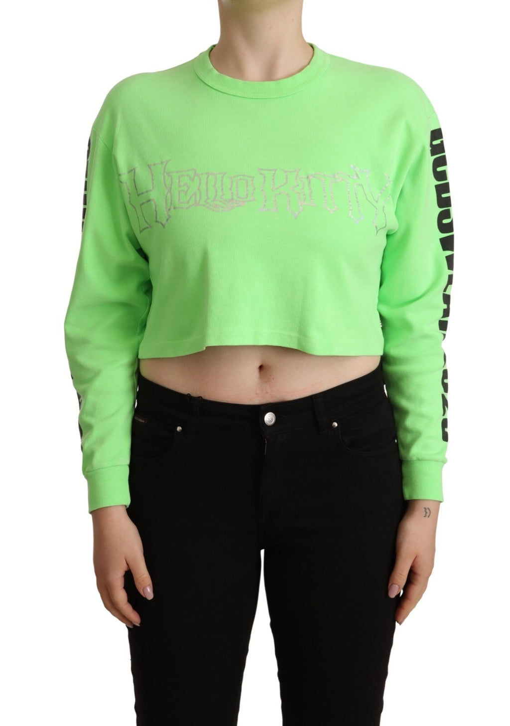 GCDS Green Sweatshirt for Women