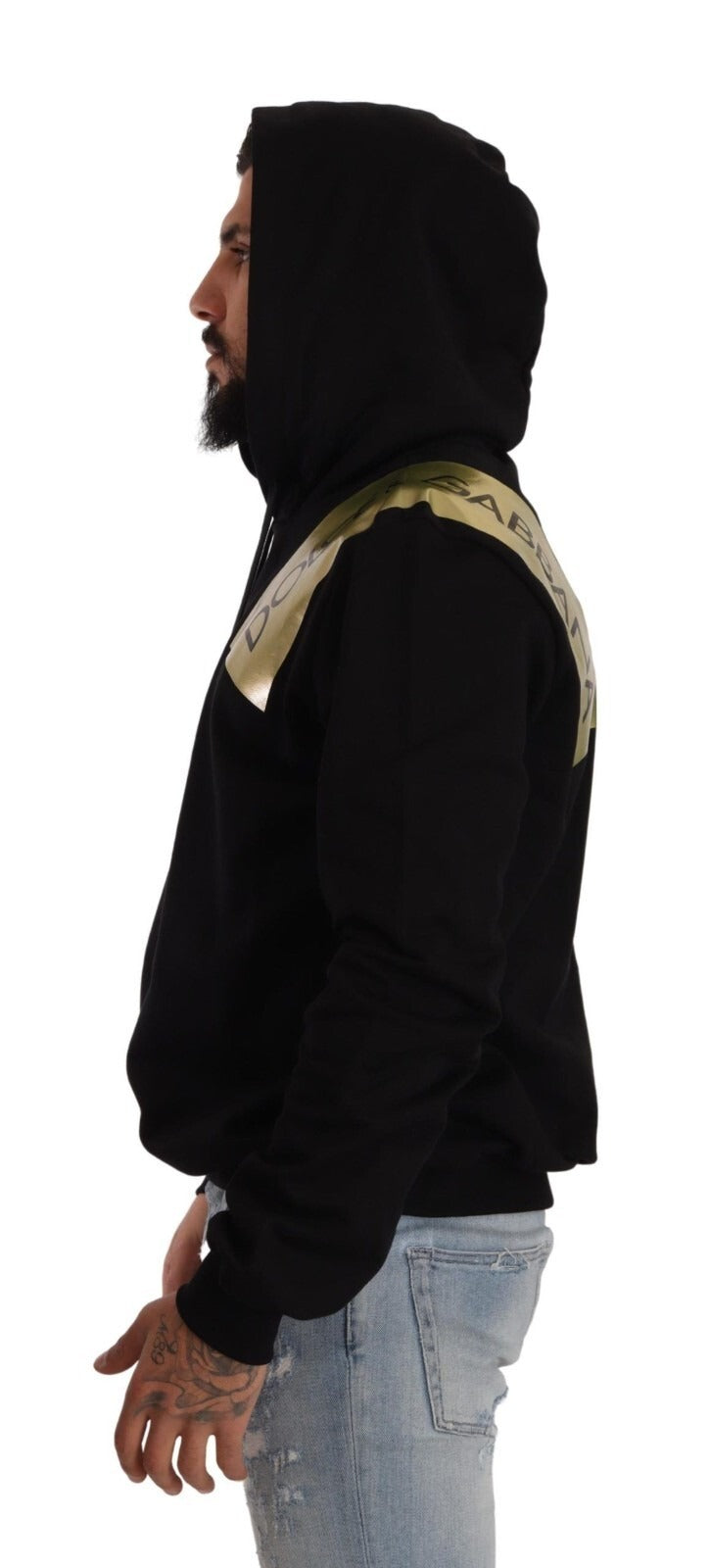 Dolce & Gabbana Black Hoodie for Men additional view