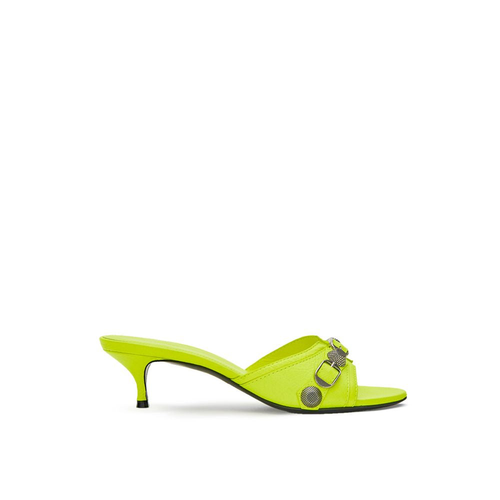 Balenciaga Yellow Mules for Women