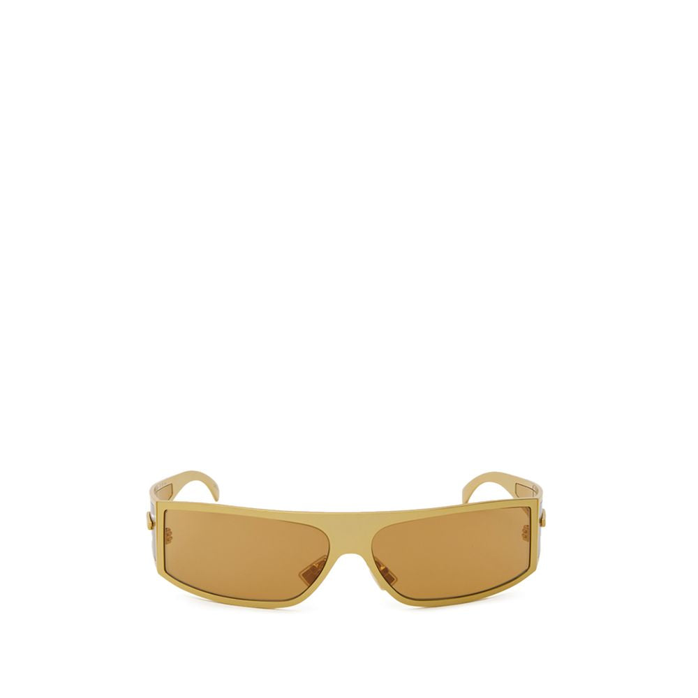 Bottega Veneta Gold Sunglasses for Men