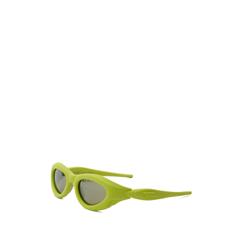 Lunettes de soleil Bottega Veneta en acétate jaune