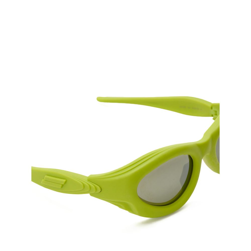 Lunettes de soleil Bottega Veneta en acétate jaune