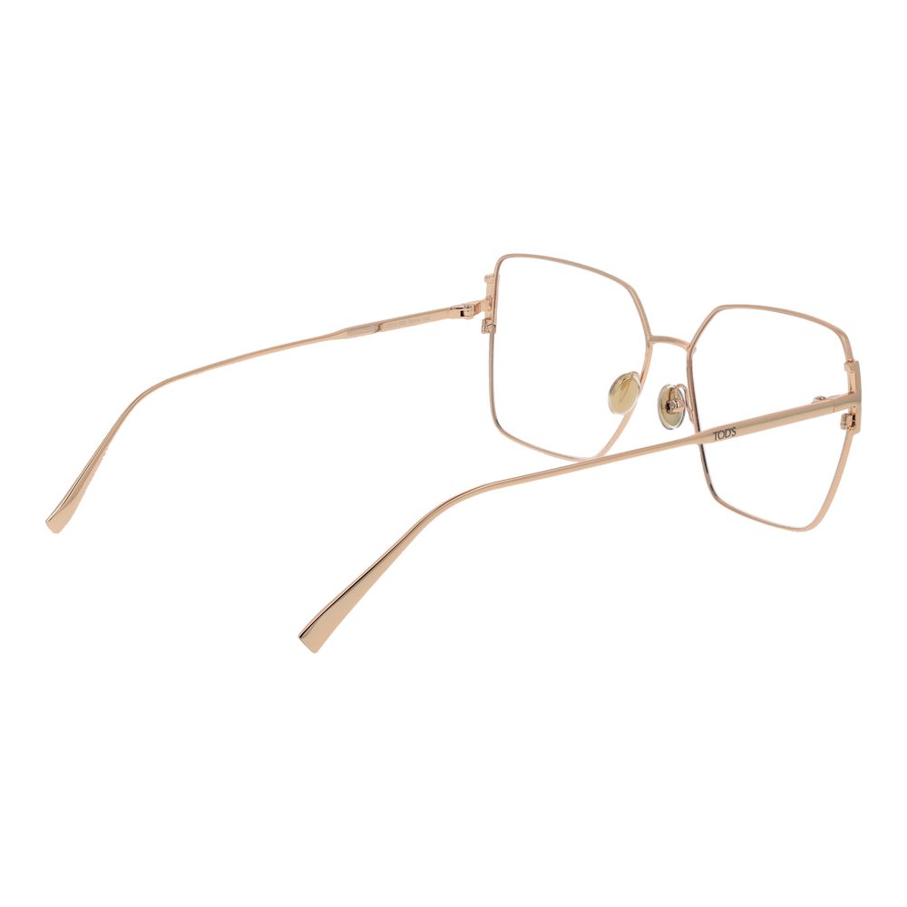 Tod's Gold Glasses Frames for Women detail view