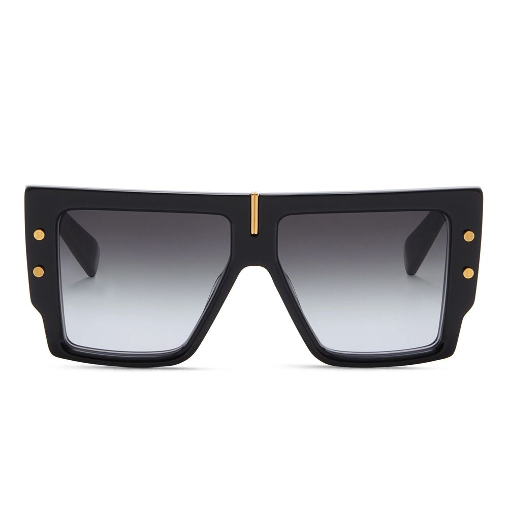 Balmain Black Acetate Sunglasses