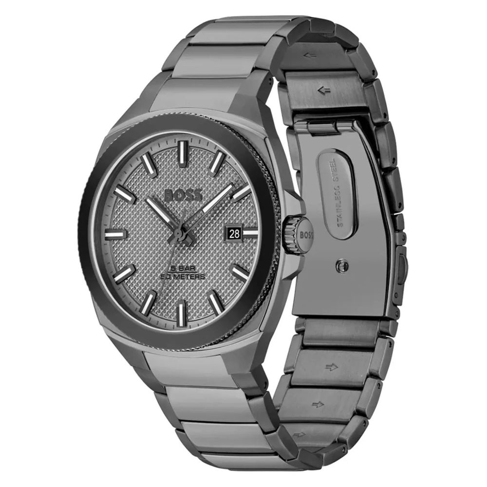 Hugo Boss Grey Dress Watches for Men alternate view