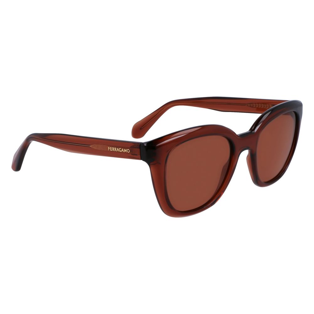 Ferragamo Brown Sunglasses for Women detail view