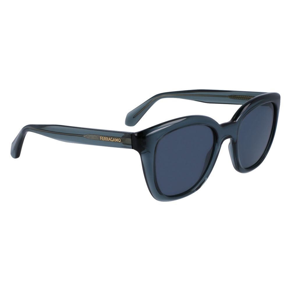 Ferragamo Blue Sunglasses for Women detail view