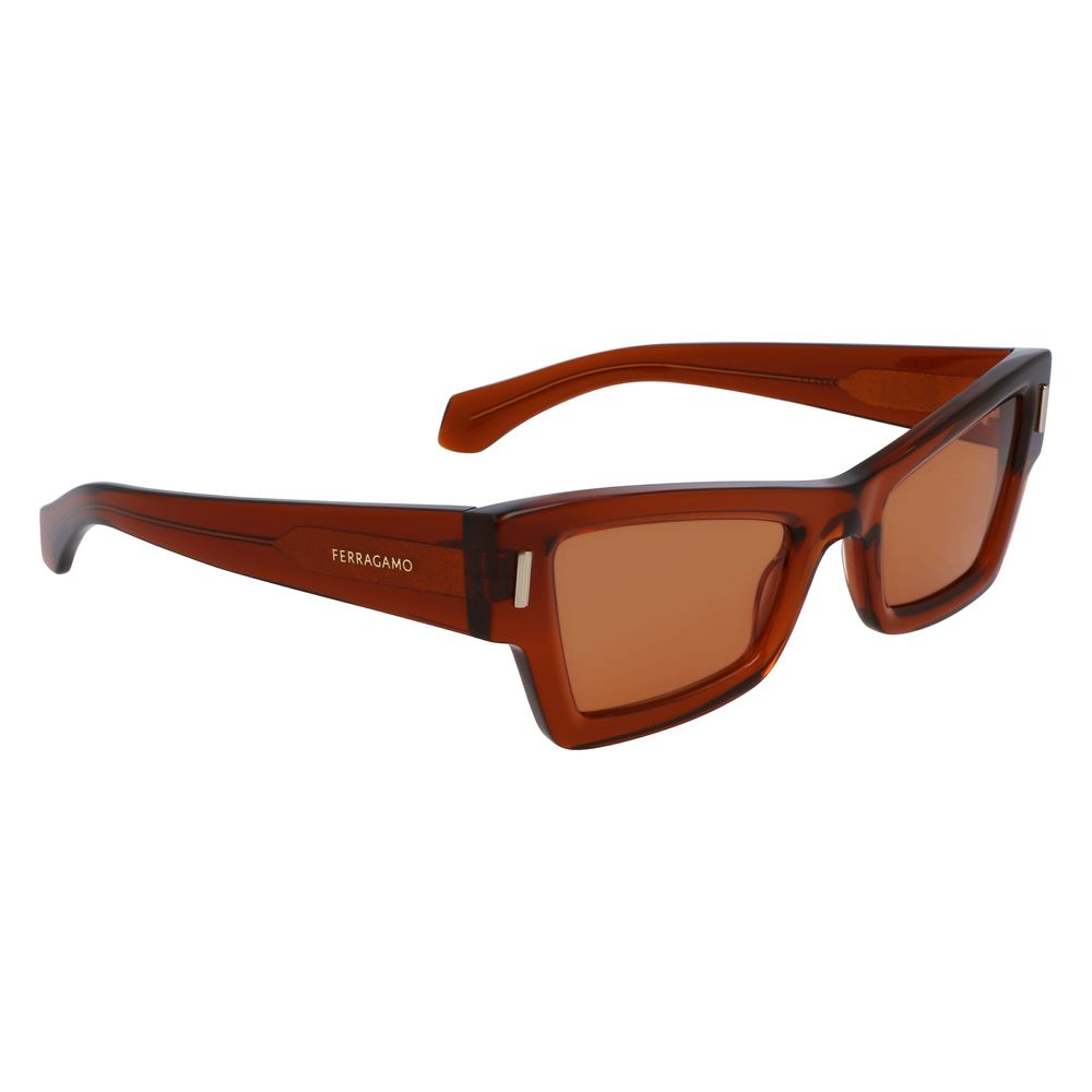 Ferragamo Brown Sunglasses for Women detail view
